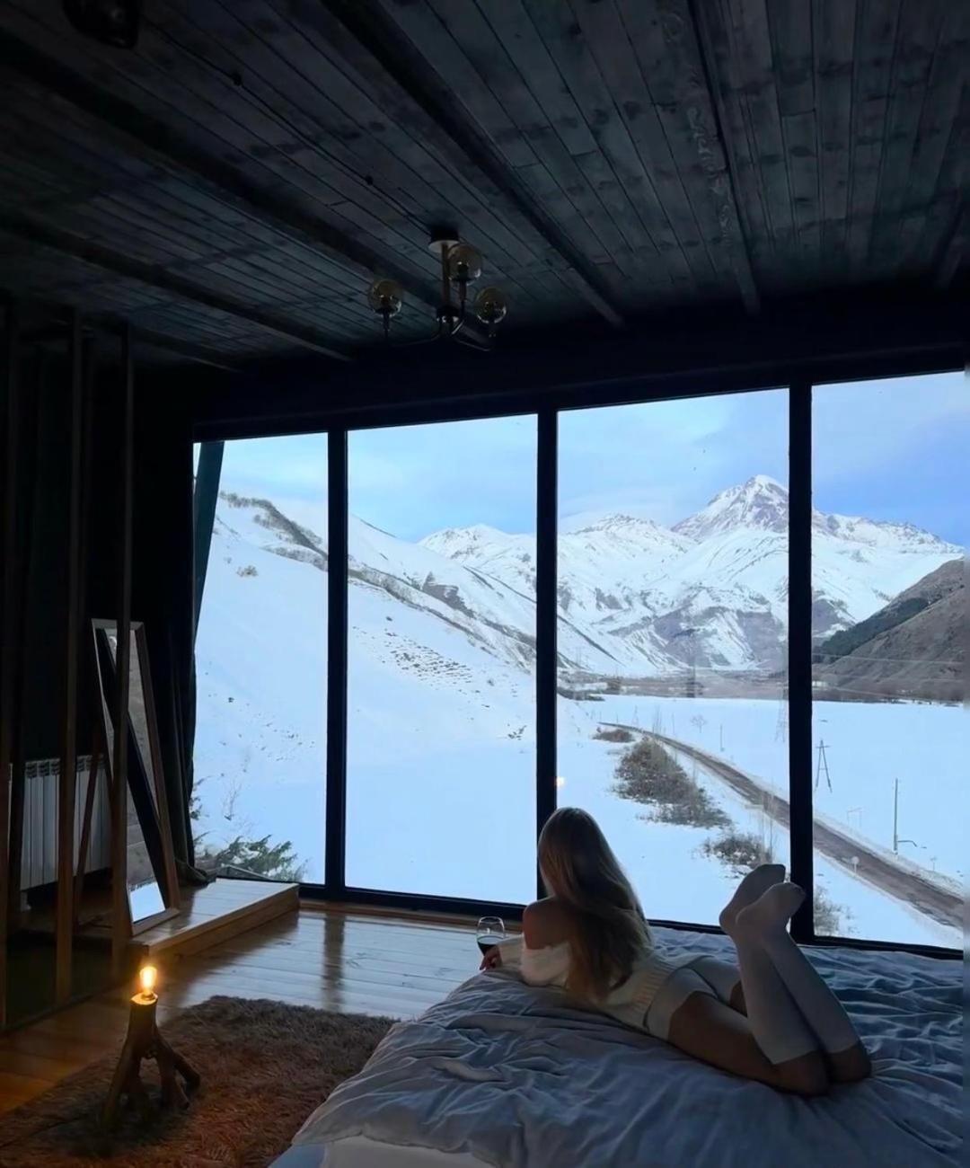 Gzaze Apartman Kazbegi Kültér fotó